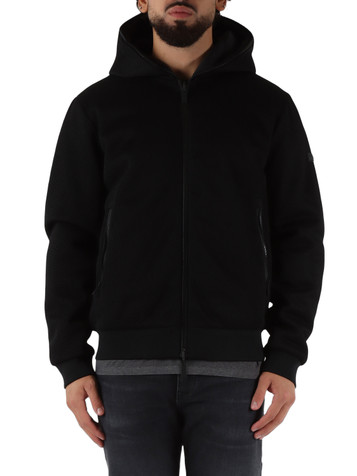 NERO | Giubbotto reversibile POLAR Tricotech con imbottitura Sofeelate