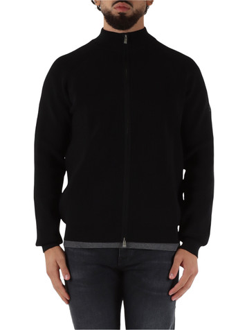 NERO | Cardigan con zip CHIMBO AIR Airtech