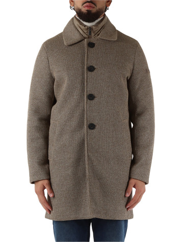 BEIGE | Cappotto JA Tricotech con pettorina rimovibile