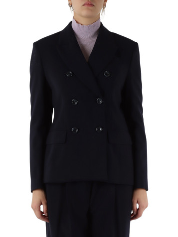 BLU SCURO | Giacca doppiopetto slim fit