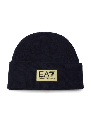 BLU SCURO | Cappello in misto lana vergine