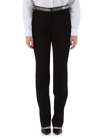 NERO | Pantalone in crepe LUPE