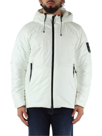 OFF WHITE | Giubbotto con cappuccio AIRY UVA Sensitive