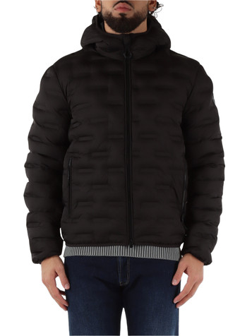NERO | Giacca imbottita con cappuccio