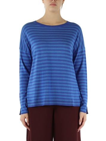 BLU | Maglia a righe SOFT TOUCH BLU | Maglia a righe SOFT TOUCH