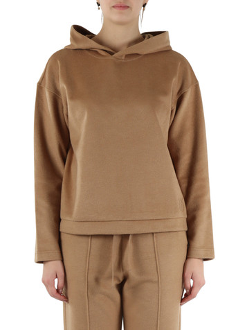 BEIGE | WEEKEND: Felpa in jersey drap OSCURI BEIGE | WEEKEND: Felpa in jersey drap OSCURI