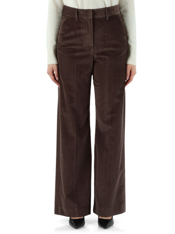 MARRONE | WEEKEND: Pantalone in velluto a coste TANIA MARRONE | WEEKEND: Pantalone in velluto a coste TANIA