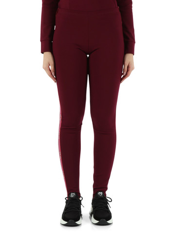 BORDEAUX | Leggings sportivi Essentials in piquet BORDEAUX | Leggings sportivi Essentials in piquet