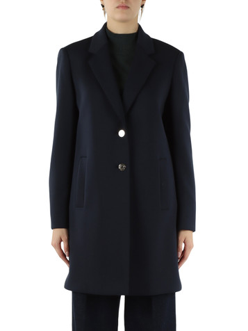 BLU | Cappotto in tessuto scuba