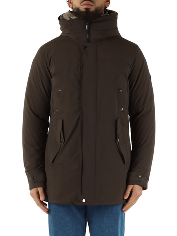 MARRONE | Piumino CRYO HE9440010 GS Tech Titanium