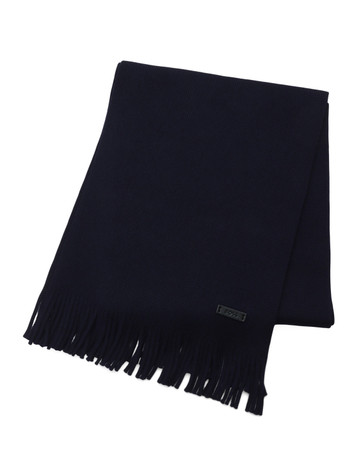 BLU SCURO | Sciarpa in lana vergine ALBAS BLU SCURO | Sciarpa in lana vergine ALBAS