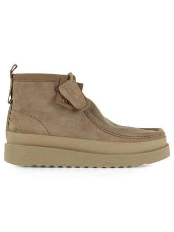 BEIGE | Stivaletto in suede WALLABEE FTR2 HI