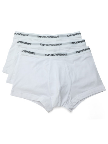 BIANCO | Il set comprende tre paia di parigamba in cotone stretch