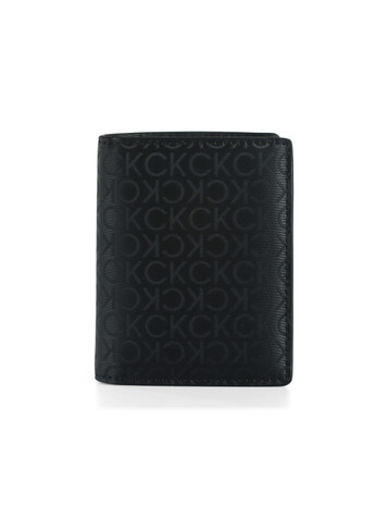 NERO | Portafoglio in ecopelle con motivo logo