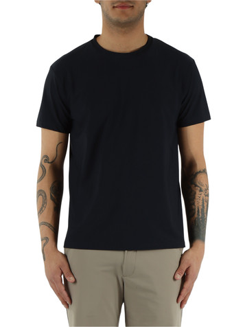 BLU SCURO | T-shirt in tessuto tecnico traspirante CYRIL BAIABLUE
