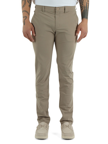 BEIGE | Pantalone in tessuto tecnico stretch SERGE LESCADA