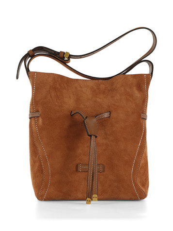 CUOIO | Borsa a tracolla in suede SIENNA