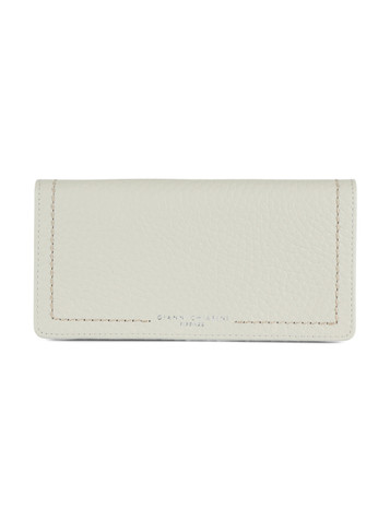 PANNA | Portafoglio in pelle martellata con scritta logo