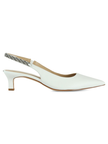 BIANCO | Slingback in pelle MARCIA KITTEX