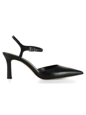 NERO | Décolleté aperta AMARA MID