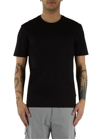 NERO | T-shirt slim fit in cotone mercerizzato