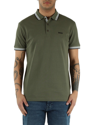 VERDE MILITARE | Polo regular fit in cotone piquet