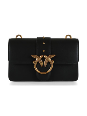 NERO | Borsa a tracolla in pelle LOVE ONE MINI ST. CL.