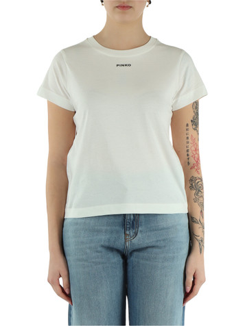 OFF WHITE | T-shirt in cotone BASICO con scritta logo