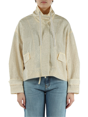 CREMA | Blouson BABETTE con mini borchie effetto strass
