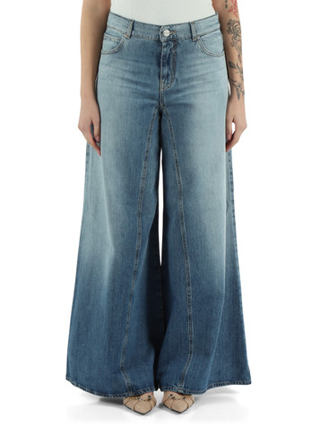 BLU | Pantaloni jeans cinque tasche WINONA wide leg