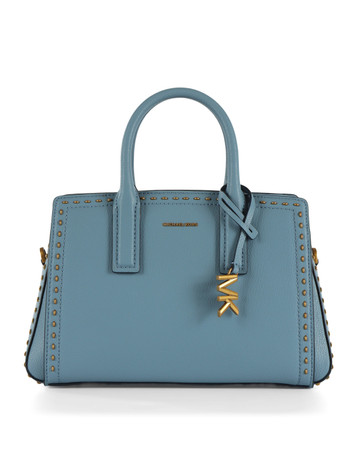AZURBLAU | LAILA Small Handtasche aus Leder