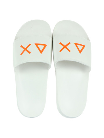BIANCO | Ciabatte SLIPPERS LOGO