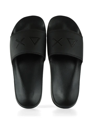 NERO | Ciabatte SLIPPERS LOGO