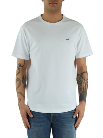 BIANCO | T-shirt in cotone piquet stretch