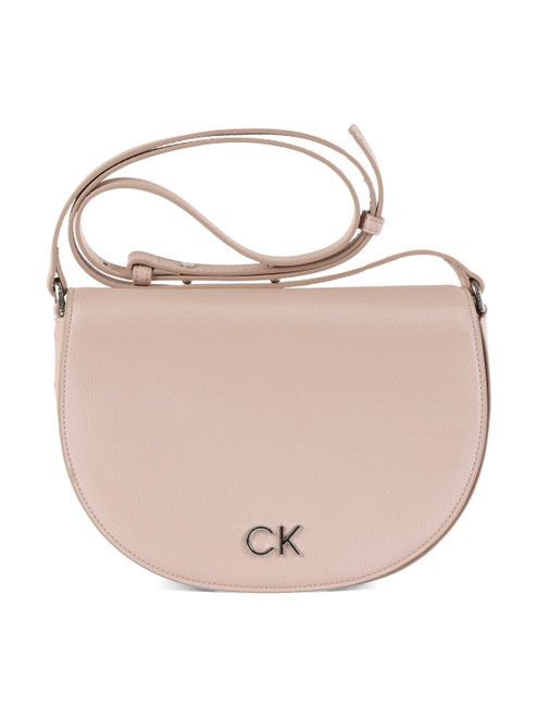 Borsa Calvin Klein Tracolla Rosa Borsa A Tracolla Effetto Perlato