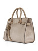 BEIGE | Borsa a mano in ecosuede MANH Small