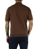 MARRONE | Polo in maglina di cotone