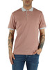 ROSA | Polo in cotone piquet con inserti a contrasto