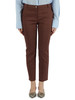 MARRONE | Pantalone in lino e viscosa stretch BELLO