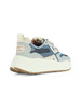AZZURRO | SMITH X: Sneakers HORIZON con inserti in pelle