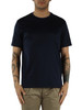 BLU SCURO | T-shirt in cotone Aqua Touch