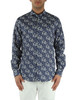 BLU | Camicia stampata in cotone