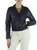 BLU | Giacca chiodo in pelle CICLONE