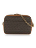 MARRONE | Camera bag BRYANT Medium con stampa logo