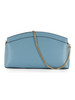 AZURBLAU | ATHENA Small Umhängetasche aus Leder