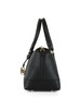SCHWARZ | ANDIE Medium Handtasche aus genarbtem Leder