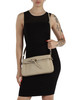 BEIGE | Borsa a spalla in pelle BELT BAG CLASSIC
