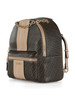MARRONE | Zaino EMATITE Medium con stampa logo