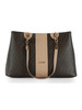 MARRONE | Borsa tote EMATITE Medium con stampa logo