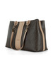 MARRONE | Borsa tote EMATITE Medium con stampa logo